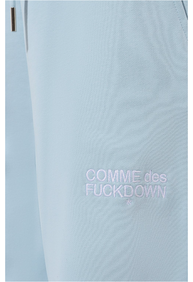 Comme Des Fuckdown Women Trousers Sweatshirt Azzurri Light Blue