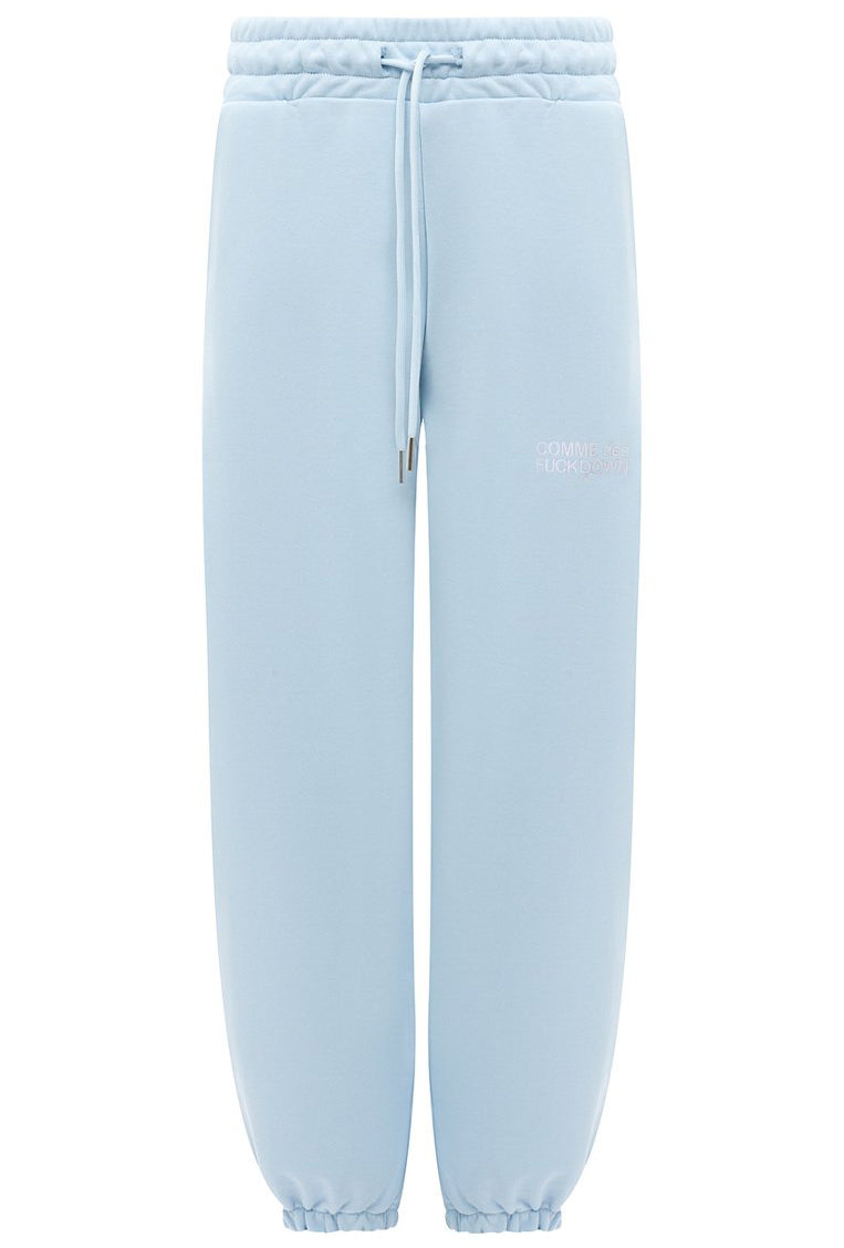 Comme Des Fuckdown Women Trousers Sweatshirt Azzurri Light Blue