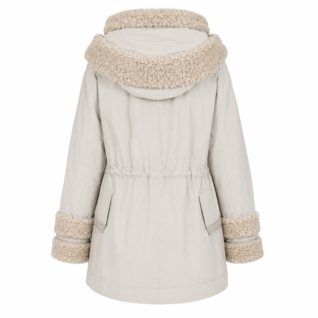 Peuterey Women Jacket Wapasha Fur Grey