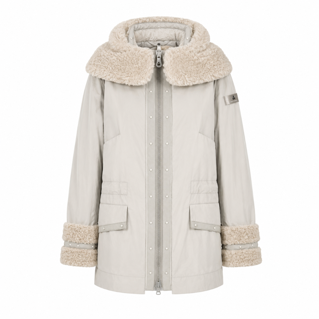 Peuterey Women Jacket Wapasha Fur Grey