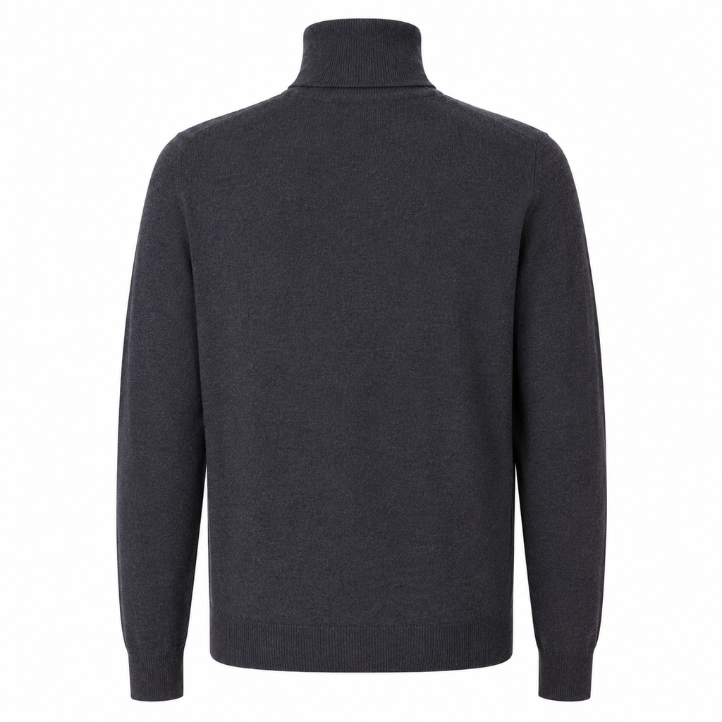 Alpha Studio Men Knit Ciclista High Neck Grey