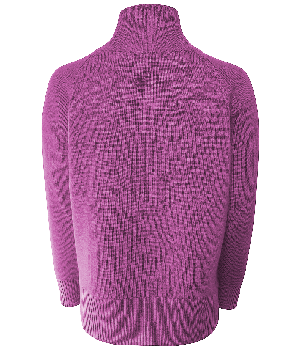 Emilio Romanelli Women Turtleneck Orchidea Purple