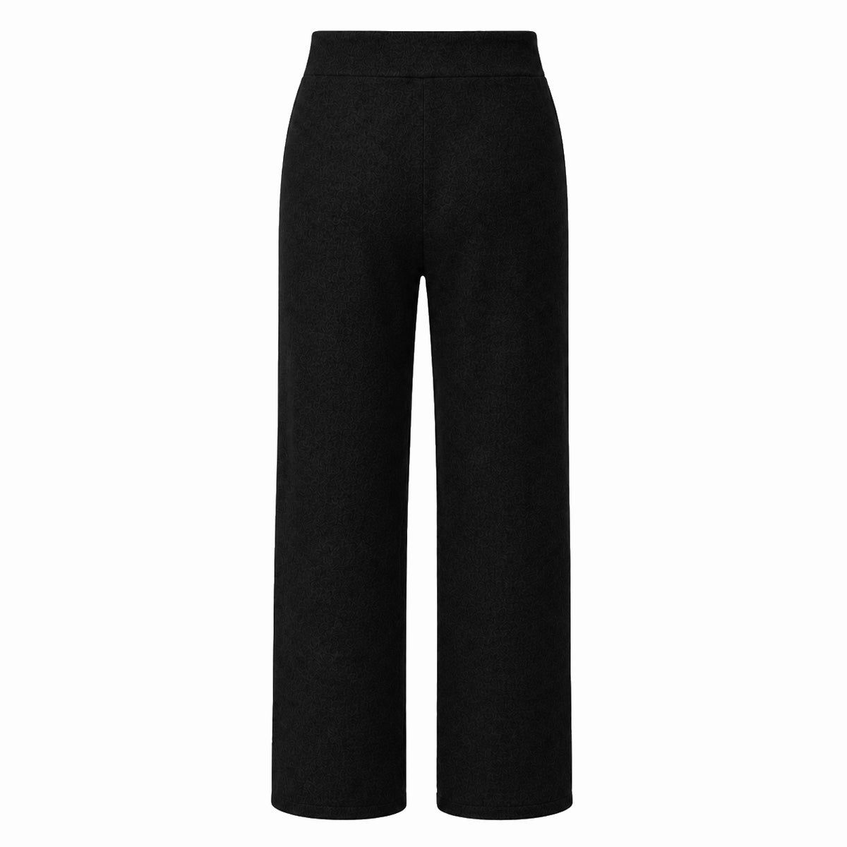 Alpha Studio Women Panta Wide Leg Mix Shapes Trousers Black