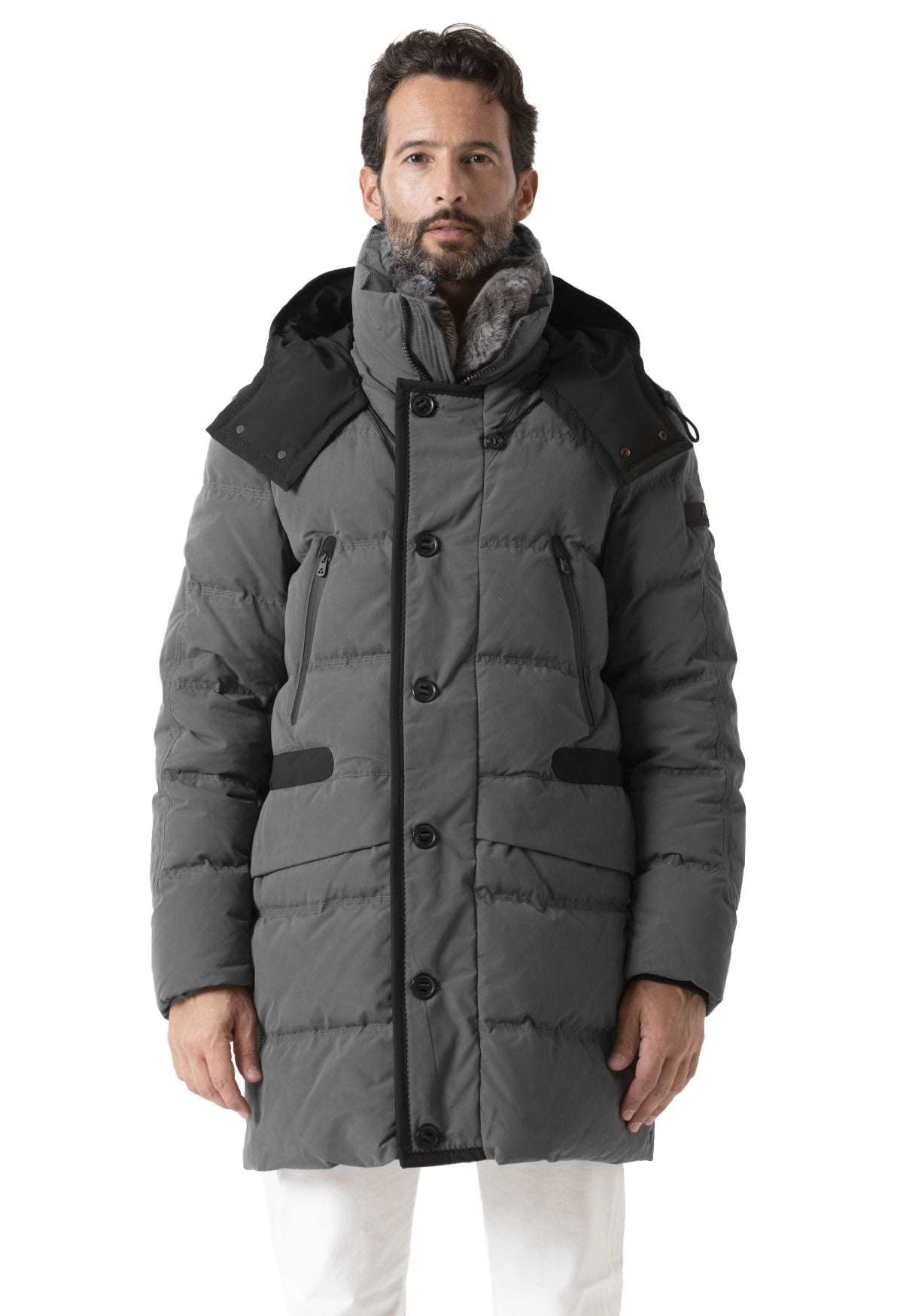 Peuterey Men Parka Guardian Grey