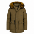 Moose knuckles Men Jacket Long Hooded Green