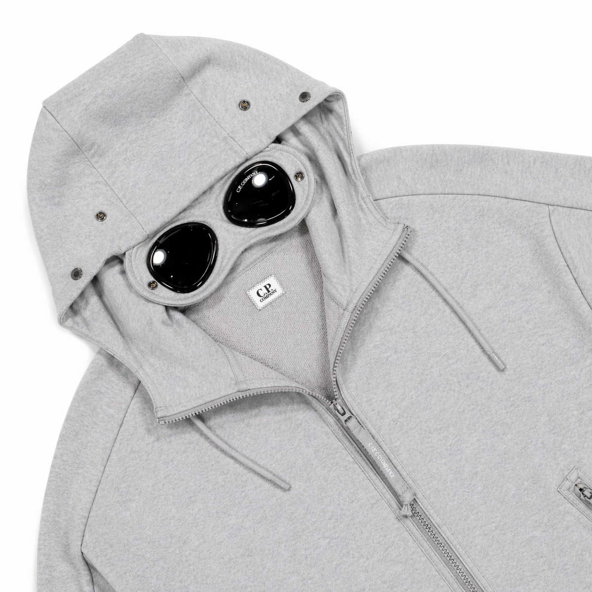 C.P. Company Men Sweatshirt Goggles Grey