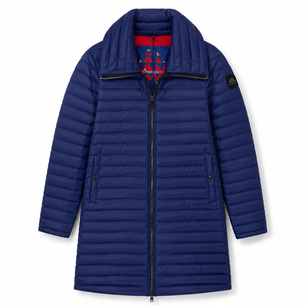 Moose knuckles Women Jacket Long LDS Blue
