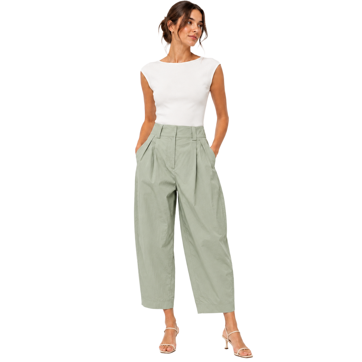 Parajumpers Women Trousers Imogen Green