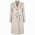Loro Piana Fabric Women Coat Beige