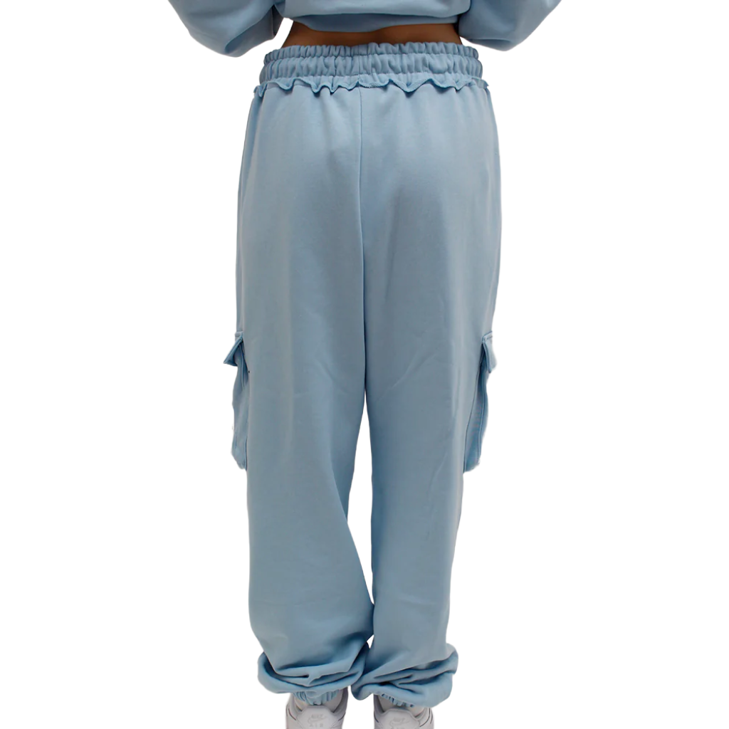 Comme Des Fuckdown Women Trousers Azzurri Light Blue