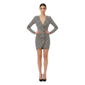 Elisabetta Franchi Women Dress Pied Puole Black