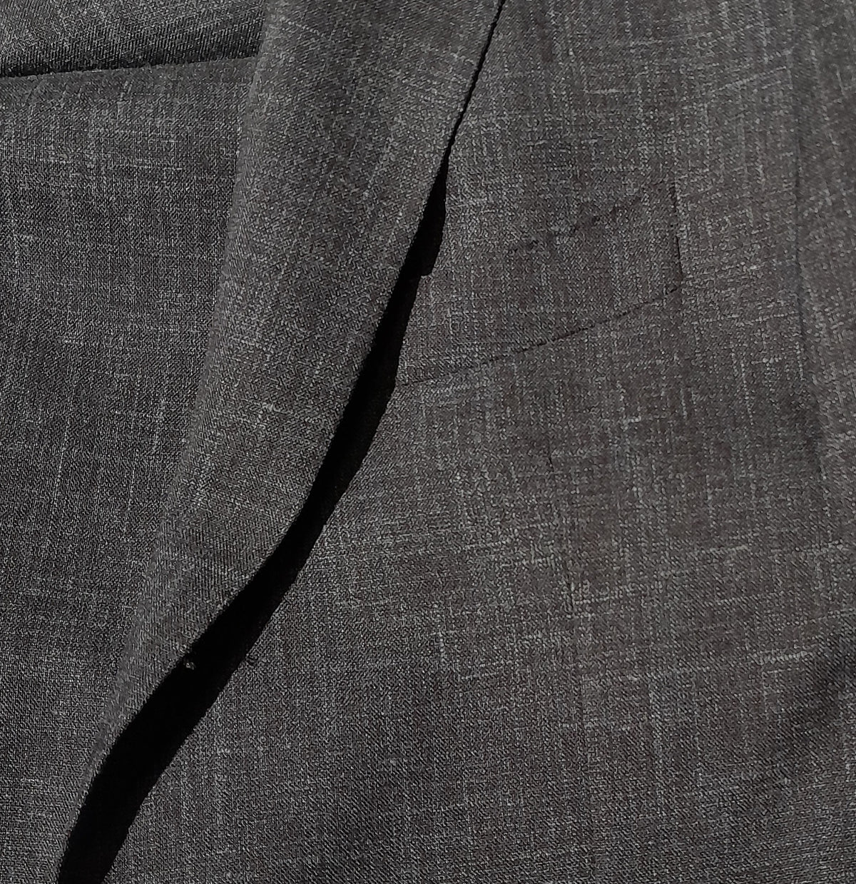 Loro Piana Fabric Men Suit Blend Wool Silk Blue
