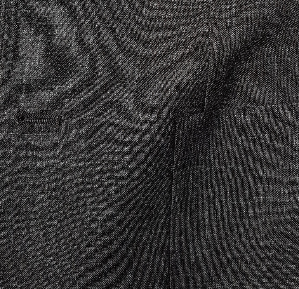 Loro Piana Fabric Men Suit Blend Wool Silk Blue