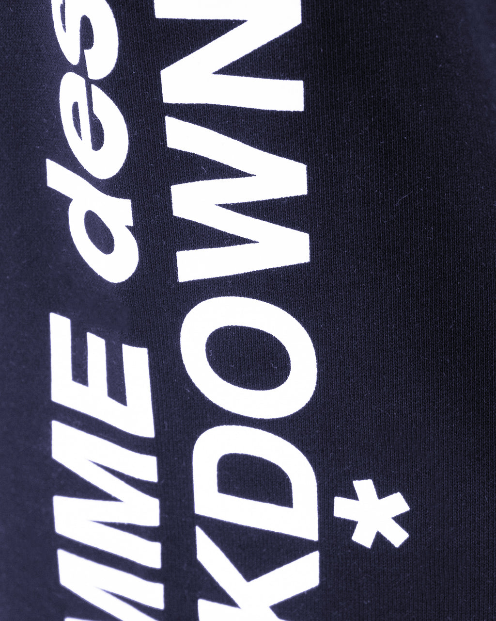 Comme Des Fuckdown Women Trousers Sweatshirt Blue