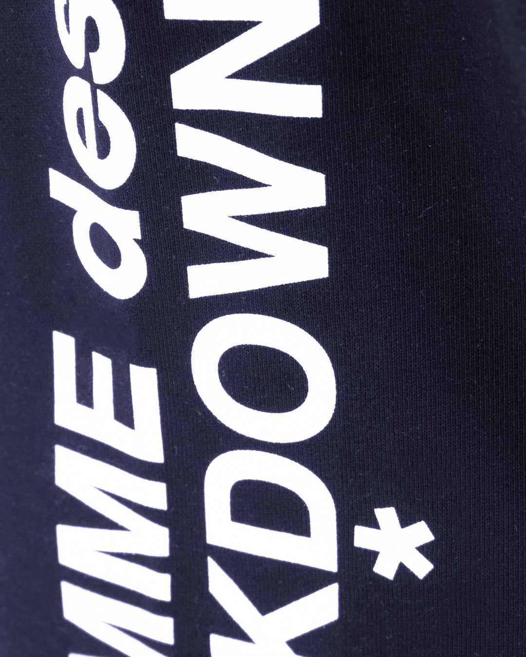 Comme Des Fuckdown Women Trousers Sweatshirt Blue
