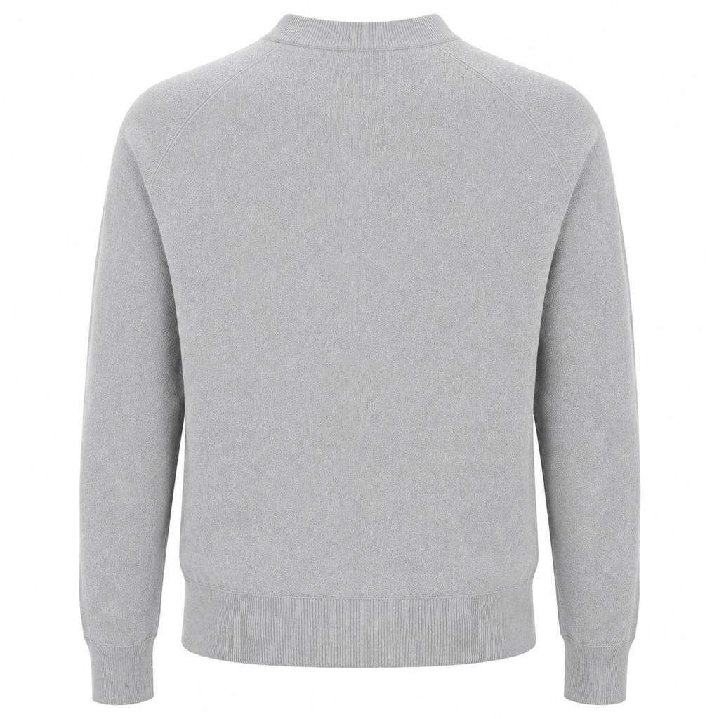 Emilio Romanelli Men Crew Neck Chiaro Sweaters Grey