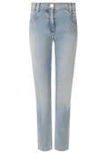 Balmain Women Jeans Regular Light Blue