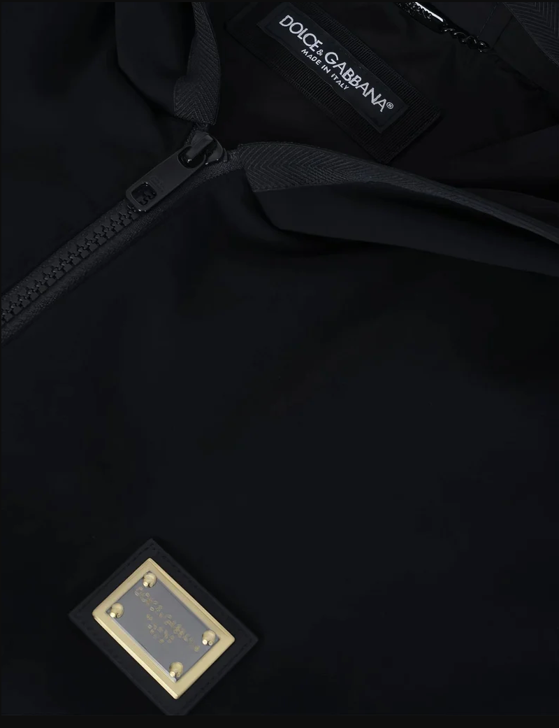 Dolce & Gabbana Men Vest Targhetta Black