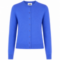 Alpha Studio Women Rebecca Cropped Long Retrò Sweaters Light Blue