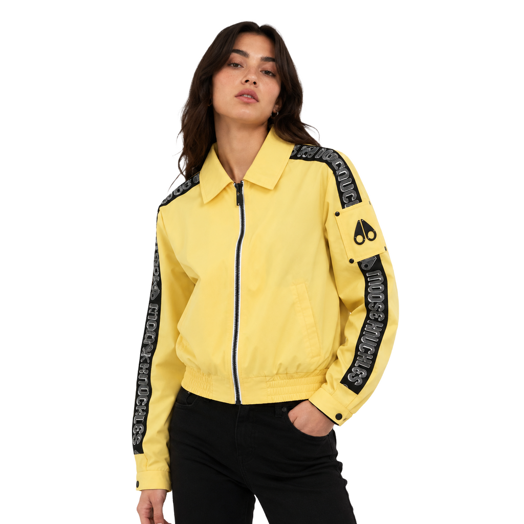 Moose knuckles Women Jacket Antivcento LSD Yellow