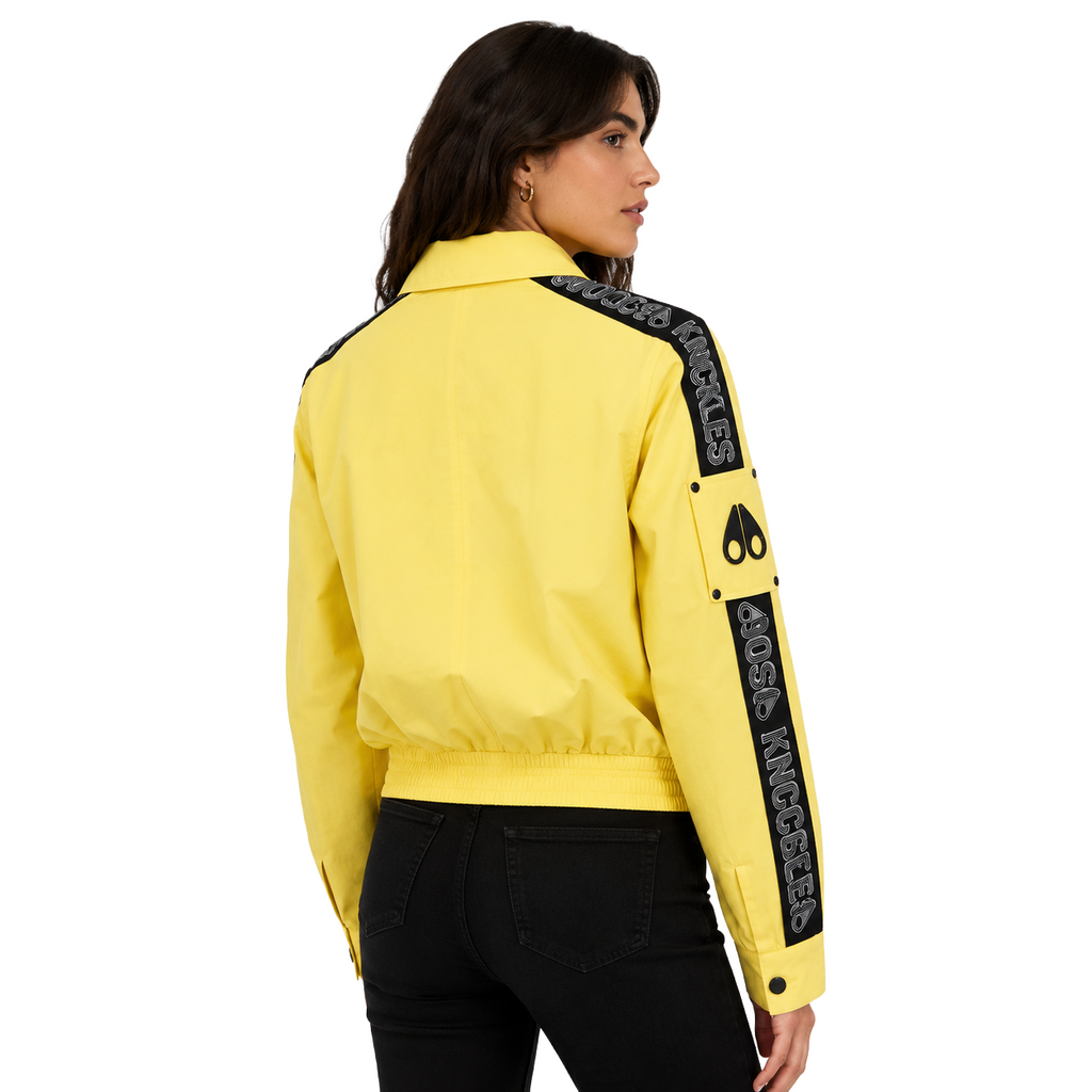 Moose knuckles Women Jacket Antivcento LSD Yellow