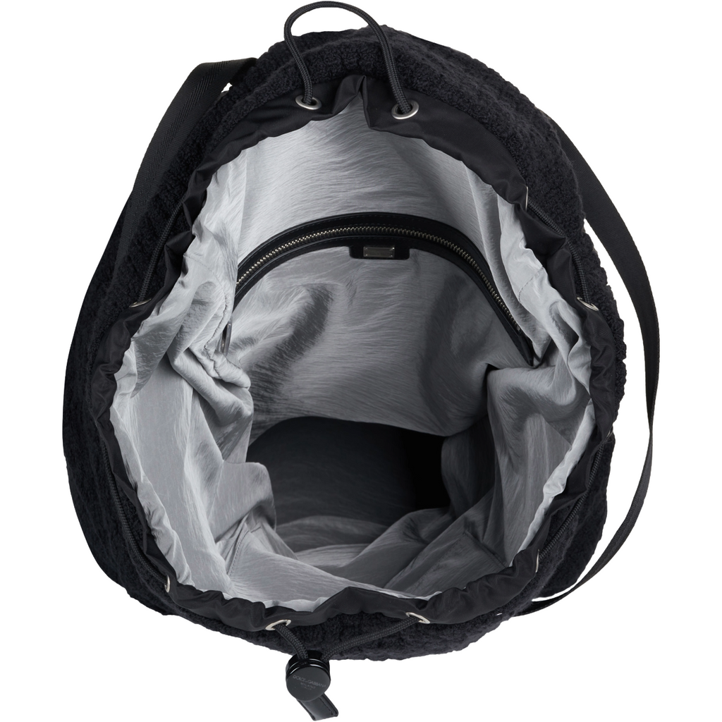 Dolce & Gabbana Women Backpack Knit Black