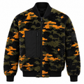 Moose knuckles Women Bomber Fur Camouflage