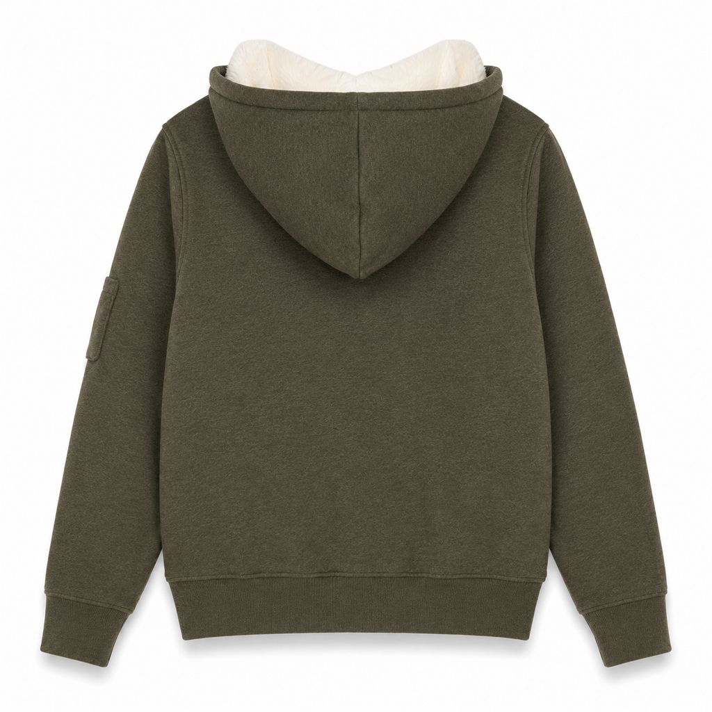 Moose knuckles Women Sweatshirt Funny Green