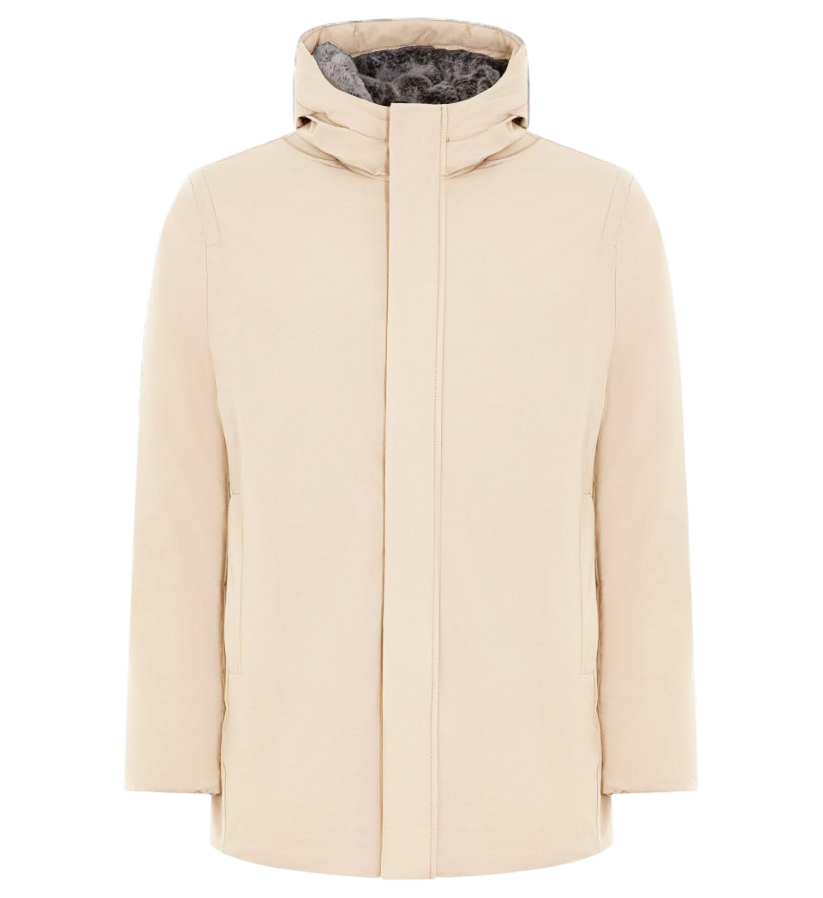 Suns Men Montebianco Fur Jacket White