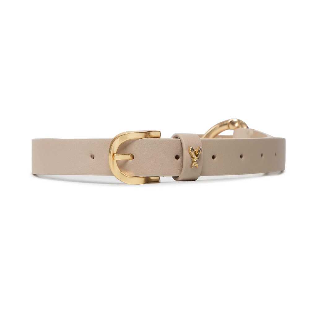 Patrizia Pepe Women Belt Occhielli Metallici Beige