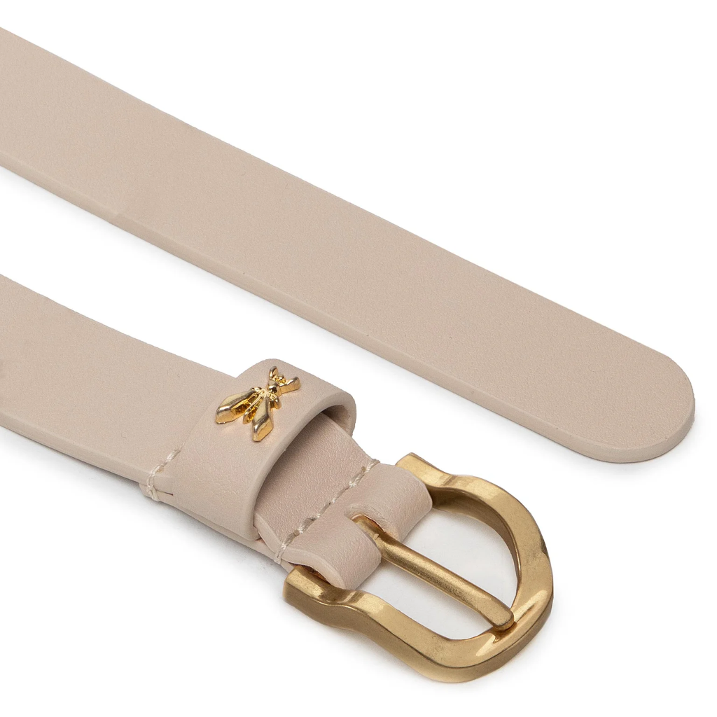 Patrizia Pepe Women Belt Occhielli Metallici Beige
