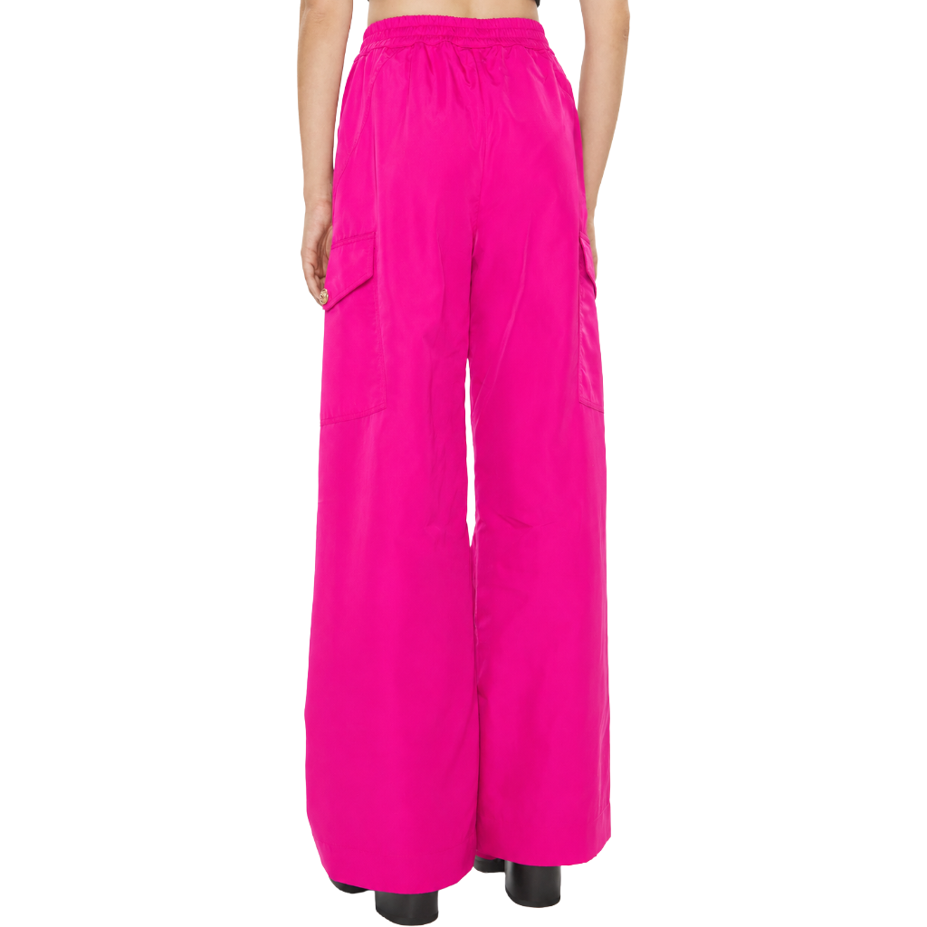Pinko Women Trousers Pocoyo Fuchsia