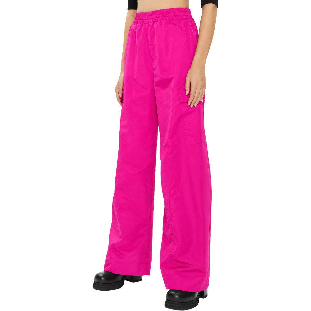 Pinko Women Trousers Pocoyo Fuchsia