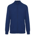 Malo Men Cardigan Zip Zaffiro Blue