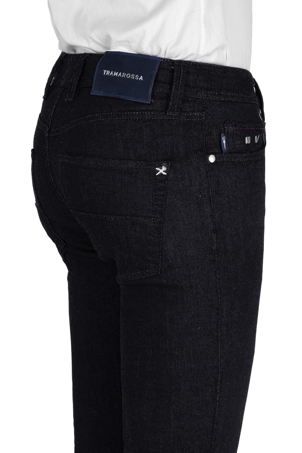 Tramarossa Men Zip Day Jeans Black