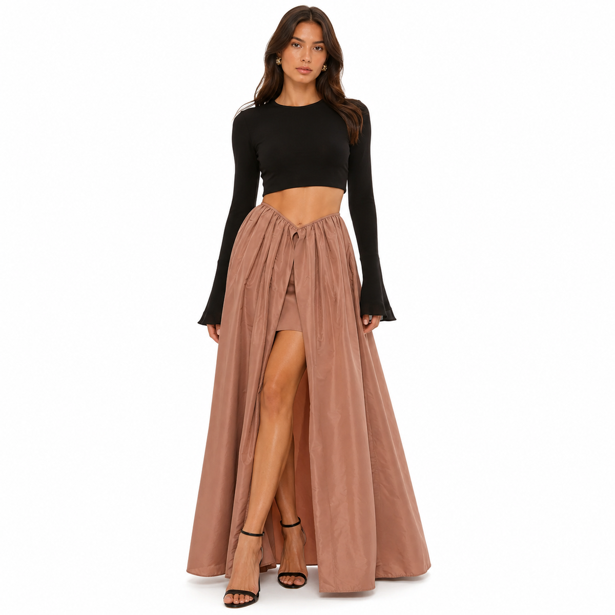 Pinko Women Skirt Botticino Brown