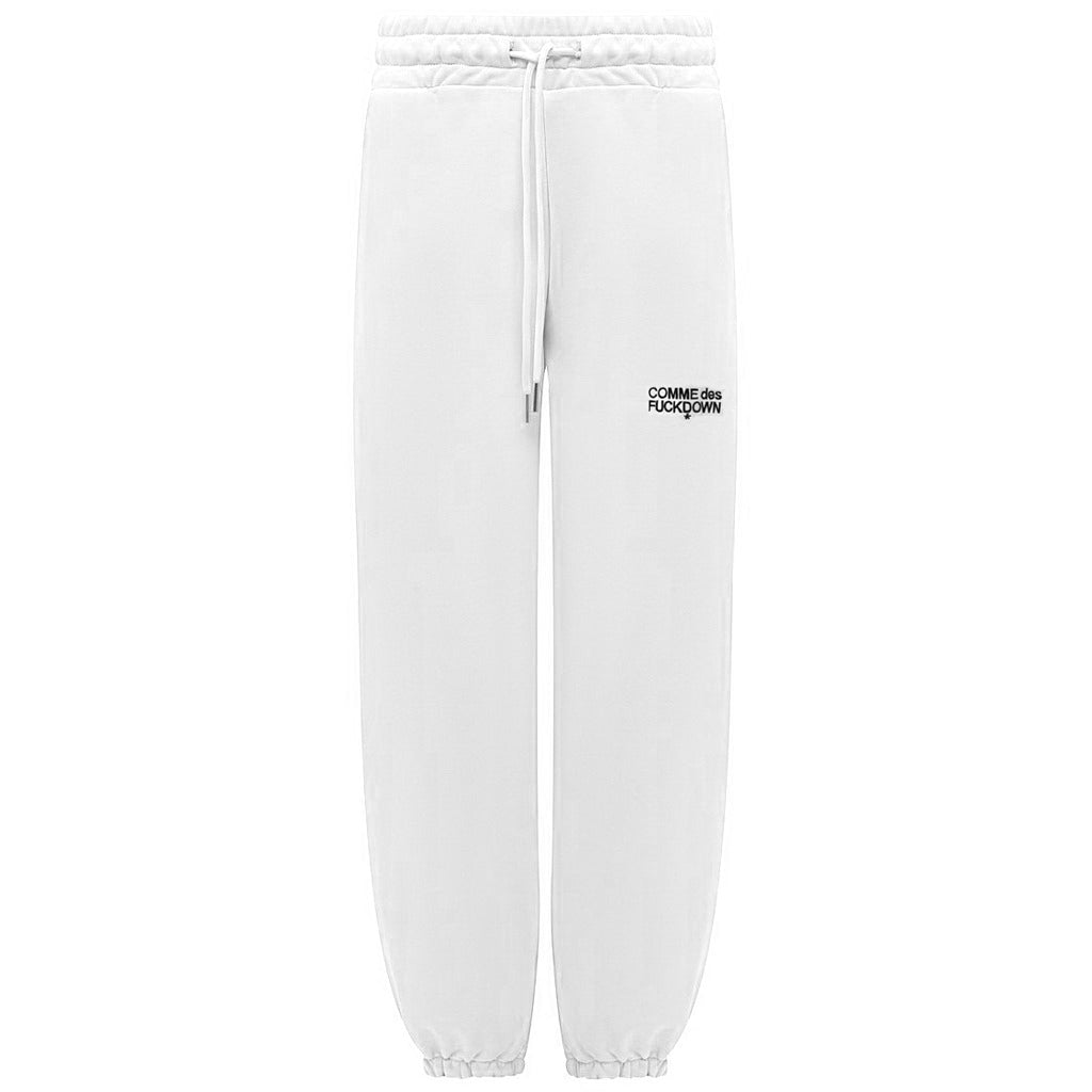 Comme Des Fuckdown Women Trousers Sweatshirt White