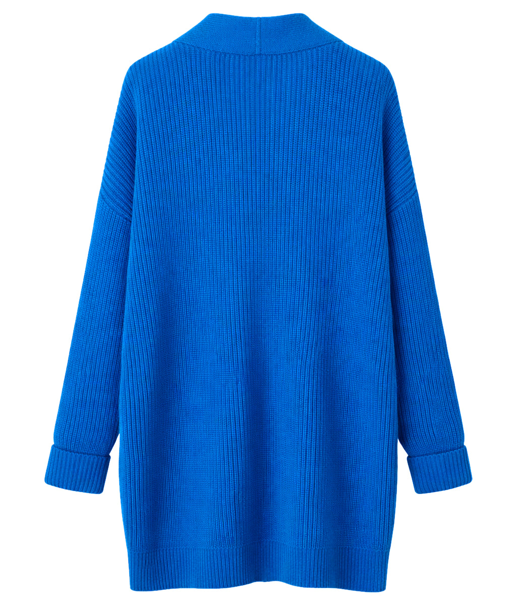 Patrizia Pepe Women Cardigan Long Knit Blue
