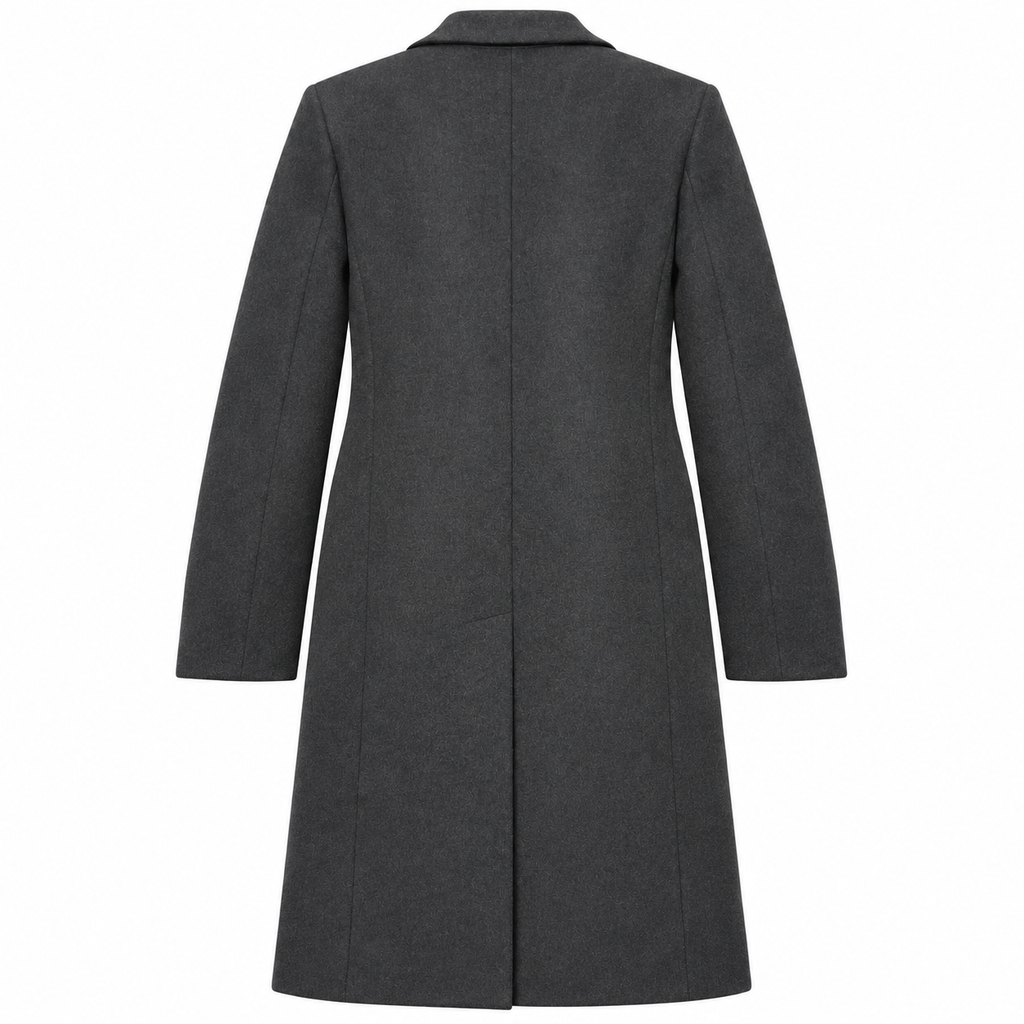 Dolce & Gabbana Men Coat Breasted Grey