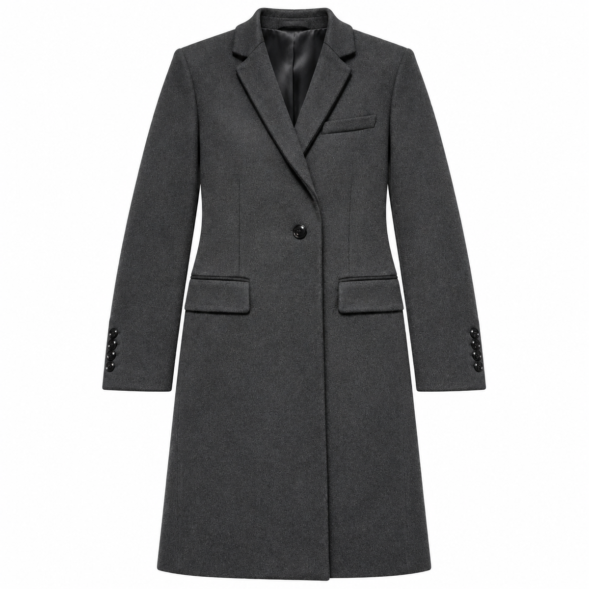 Dolce & Gabbana Men Coat Breasted Grey