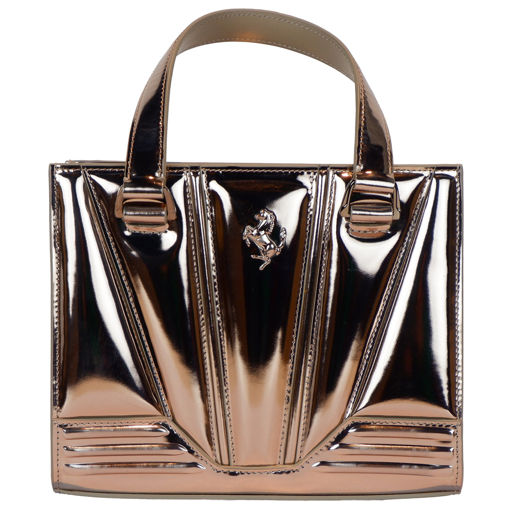 Ferrari Women Bag Leather Ferrari Grey