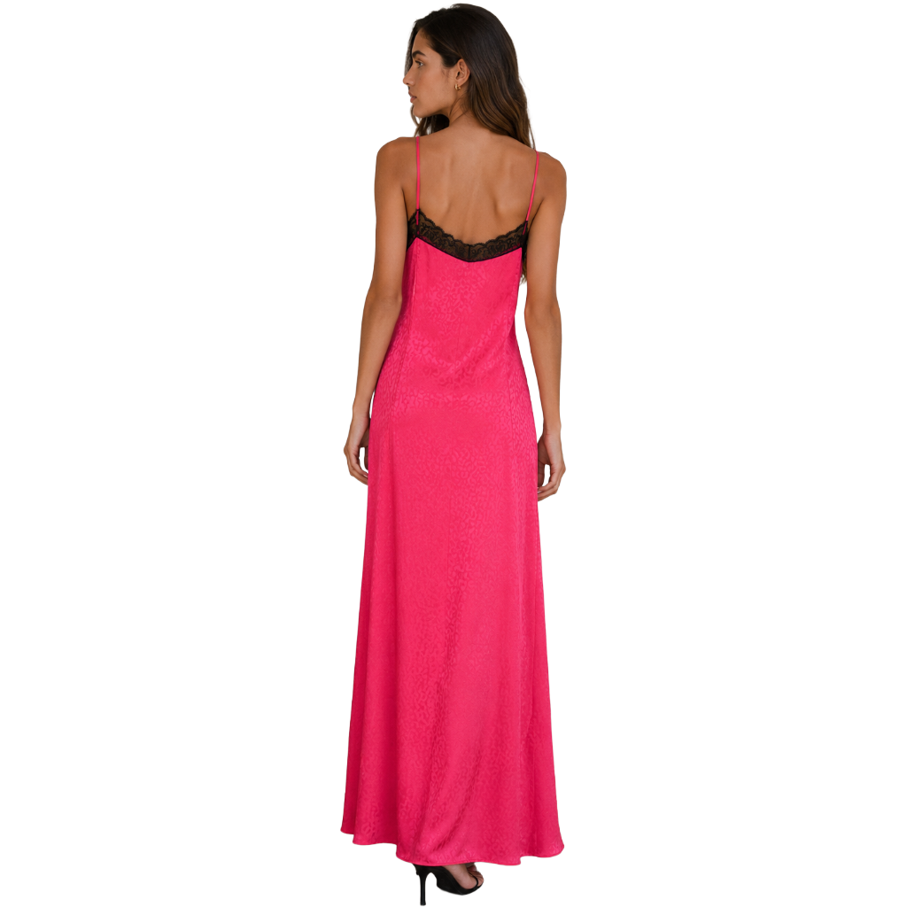 Patrizia Pepe Women Dress Animalier Fuchsia