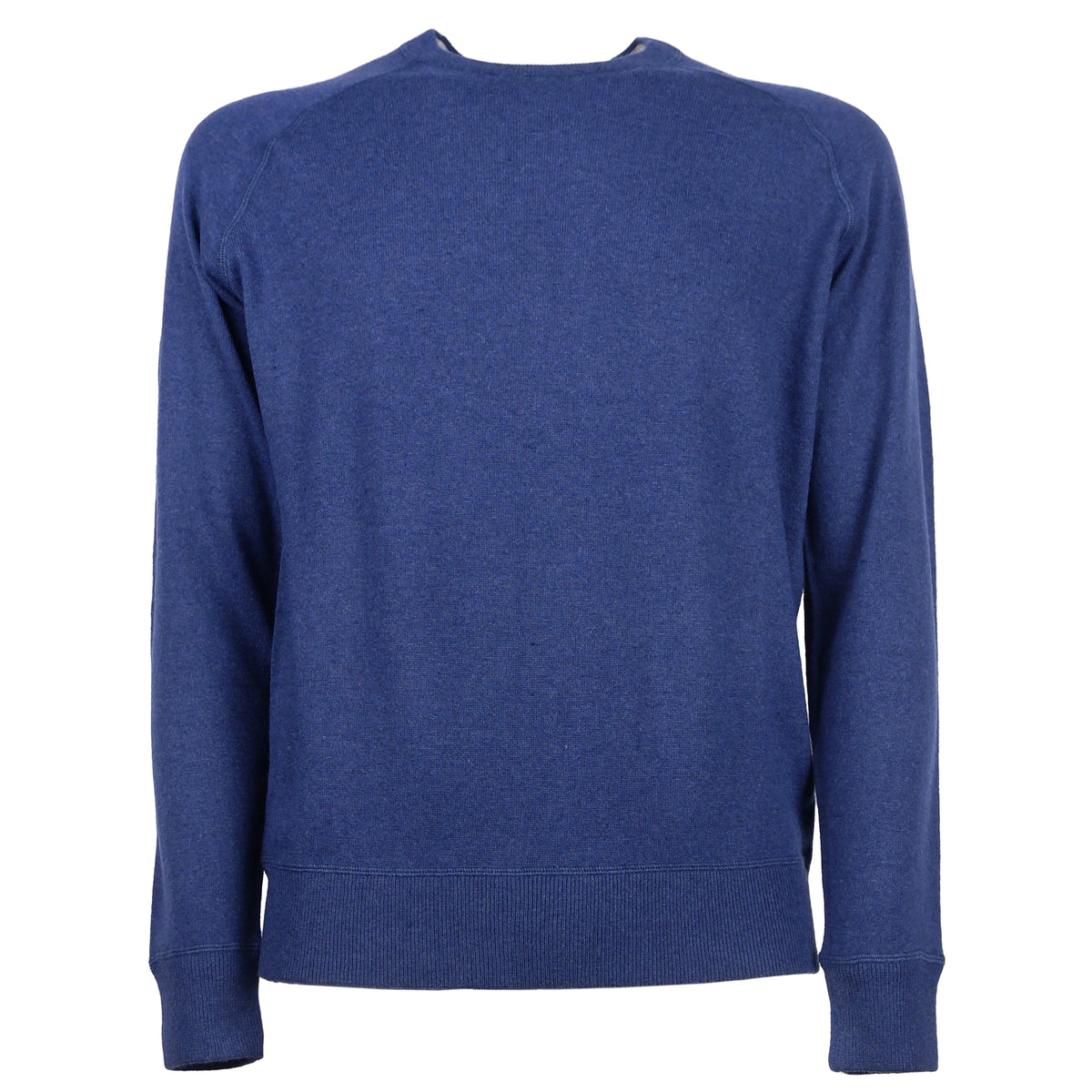 Emilio Romanelli Men Crew Neck Zaffiro Sweaters Blue