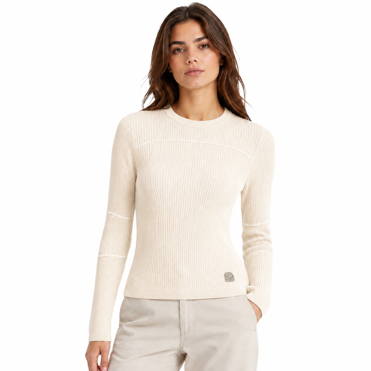Parajumpers Women Knit Bilal White