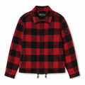 Moose knuckles Men Jacket Scozzese Red
