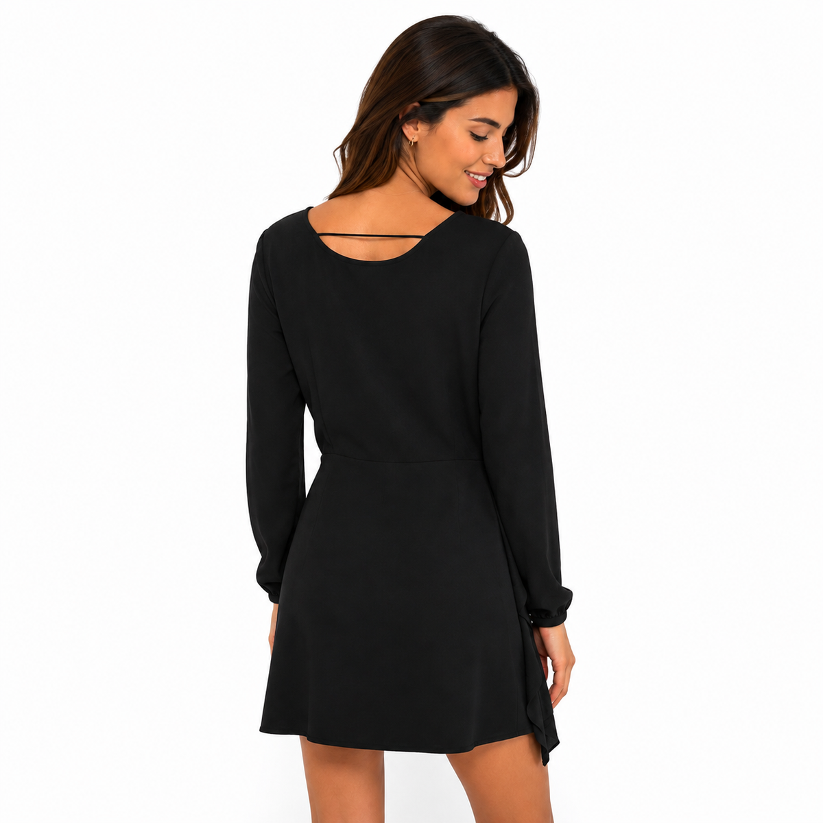 Patrizia Pepe Women Dress Sleeve Long Black