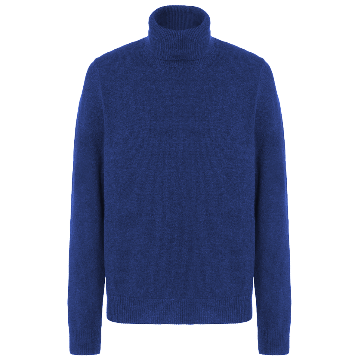 Malo Men Turtleneck Blend Cashmere Zaffiro Blue