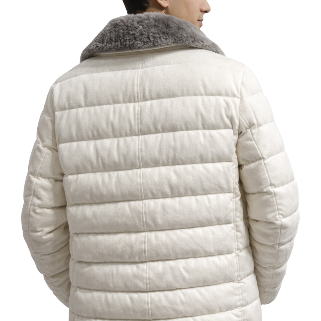 Herno Men Jacket Doppio Petto White
