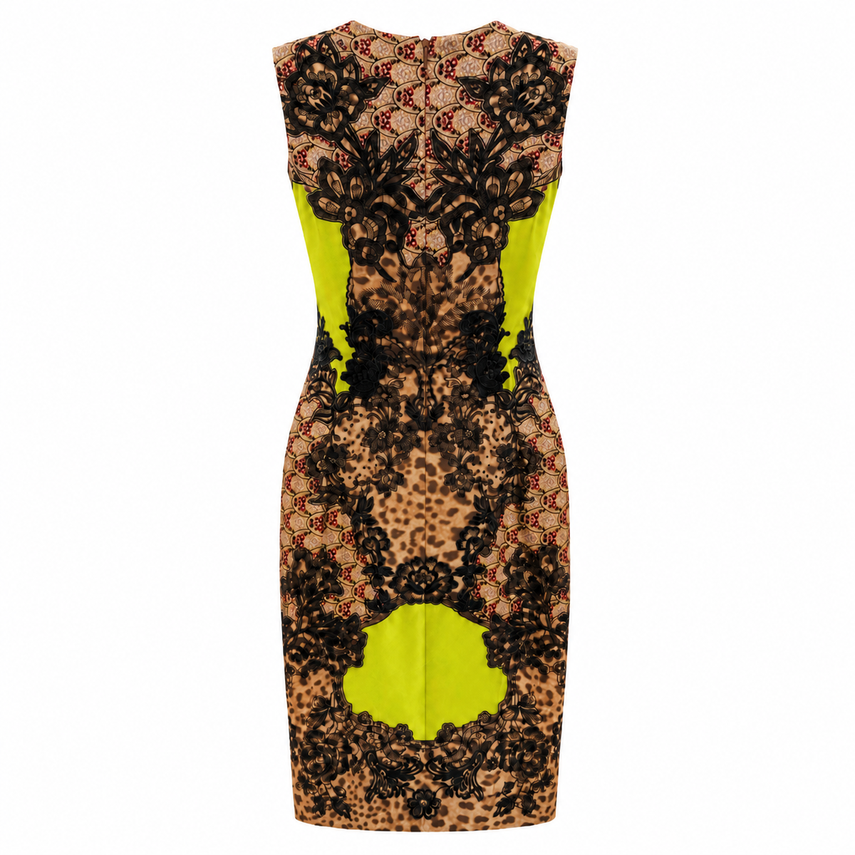 Dolce & Gabbana Women Dress Floral Lace Multicolor