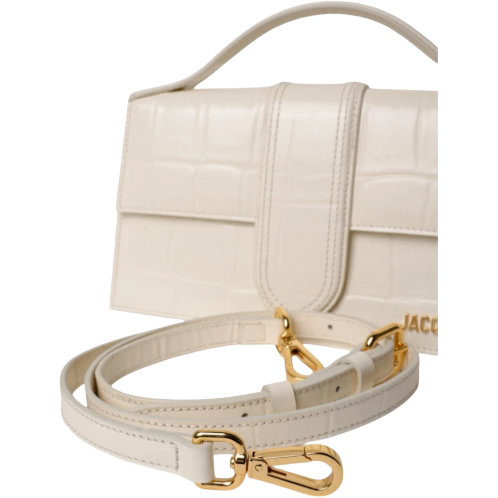 Jacquemus Women Bambino Crossbody Bags White